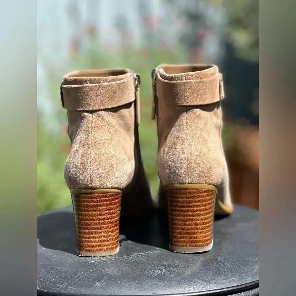 Kate Spade — Strapped Suede Ankle Boots - Picture 4 of 5